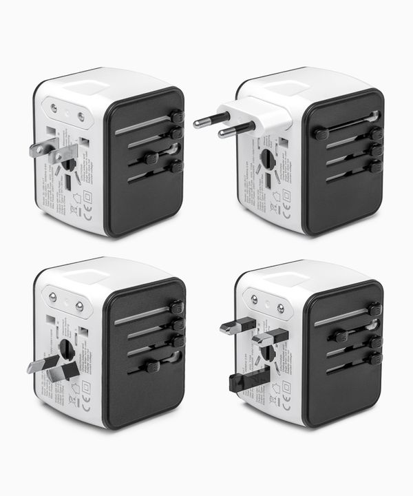Adapter podróżny biały
