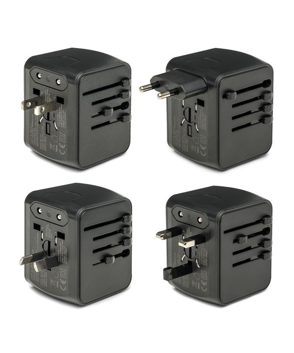 Adapter podróżny czarny