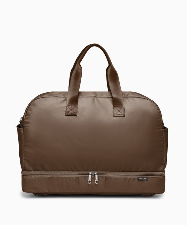 Torba sportowa duża brązowa