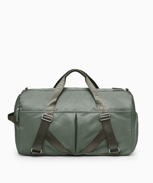 Torba sportowa z uchwytem na matę zielona