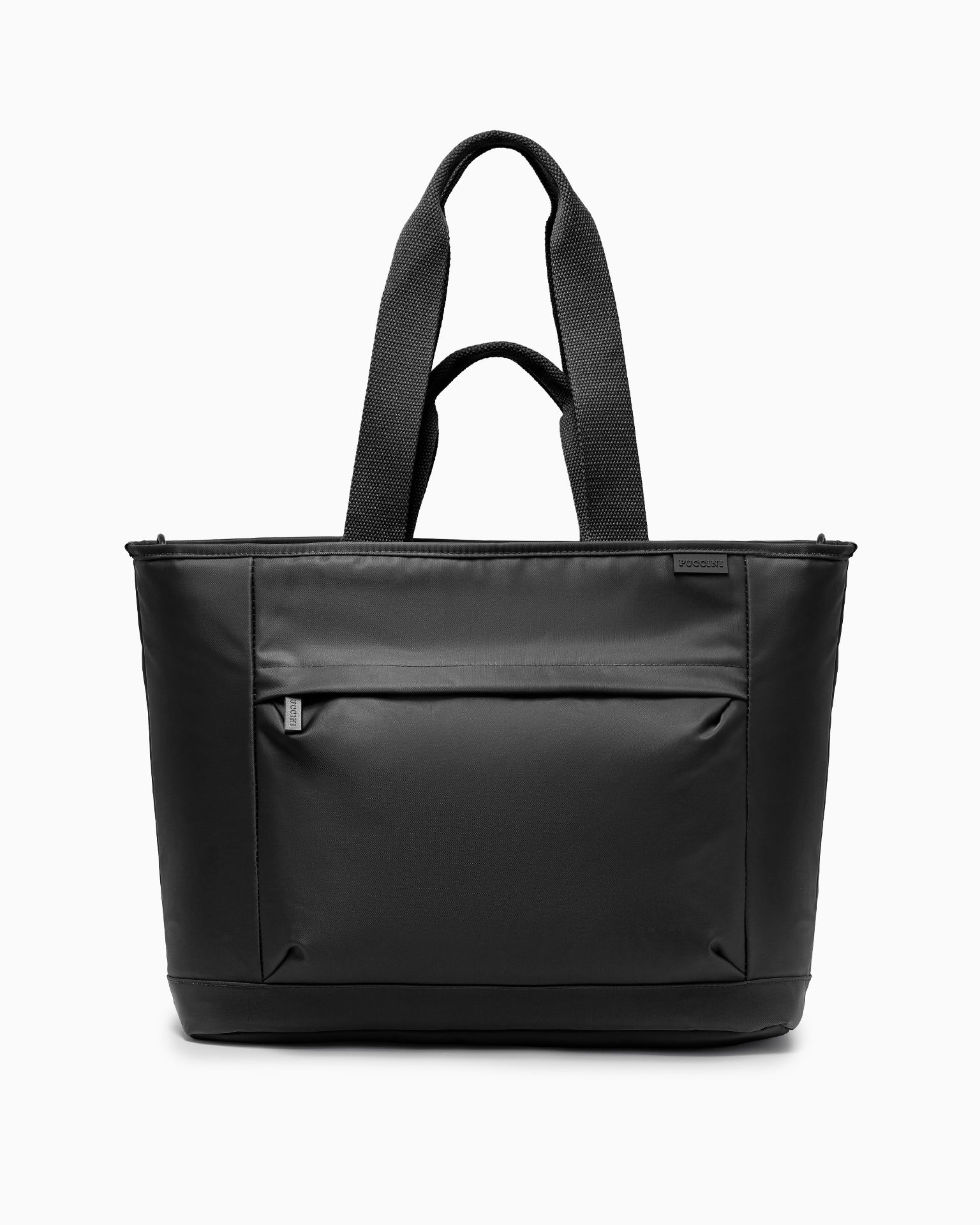 Torba tote z miejscem na laptopa 15,6 cali czarna