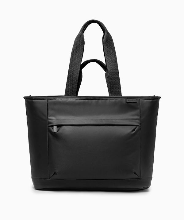 Torba tote z miejscem na laptopa 15,6 cali czarna