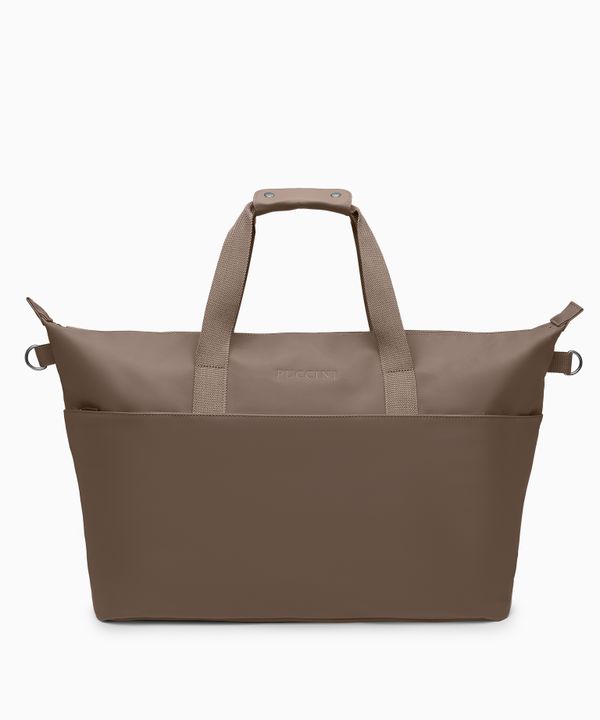 Torba weekendowa duża brązowa