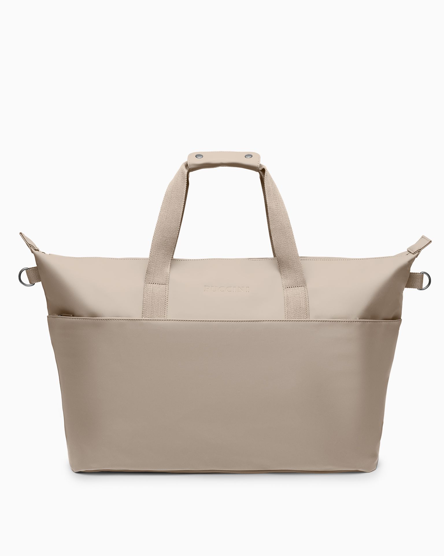 Torba weekendowa duża beżowa