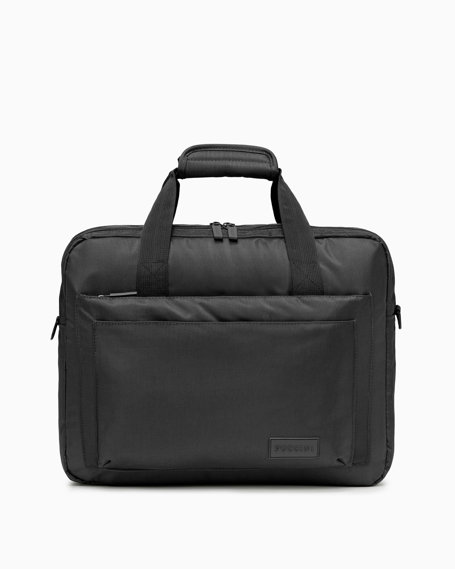 Torba na laptop 17 cali materiałowa czarna