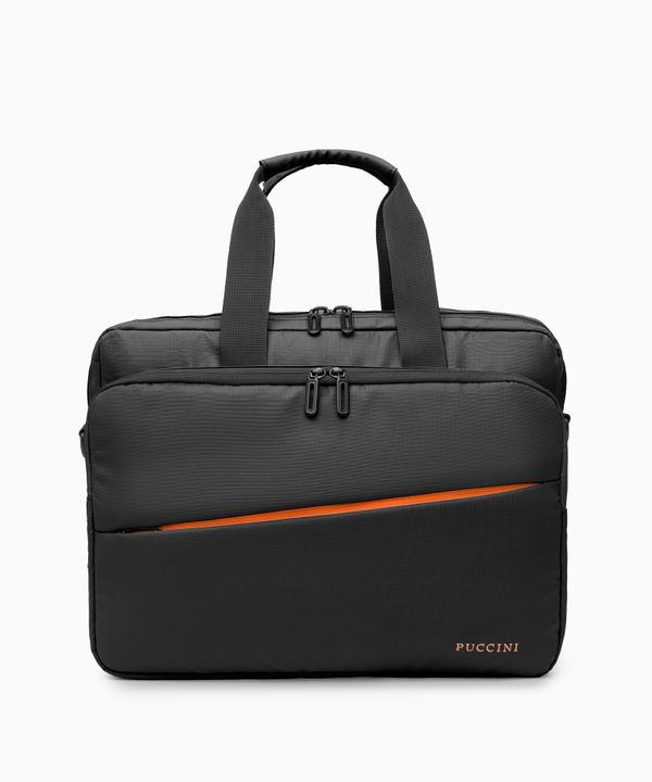 Torba na laptopa 15,6 cali z kieszeniami czarna