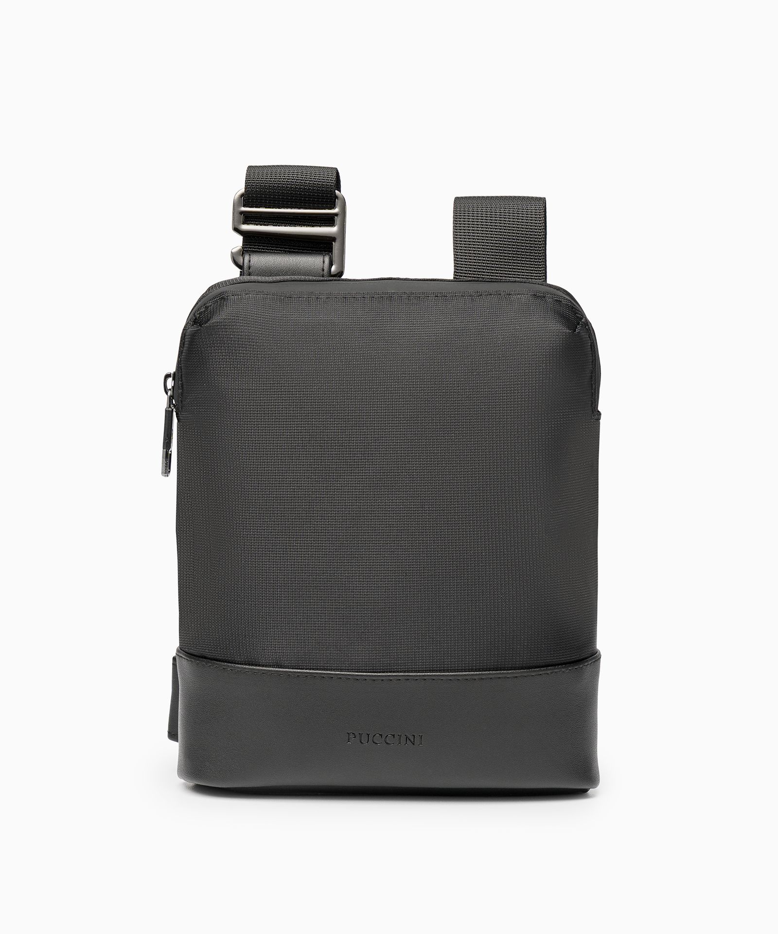 Torba męska materiałowa czarna