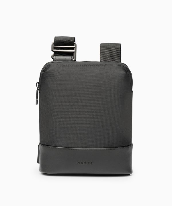 Torba męska materiałowa czarna