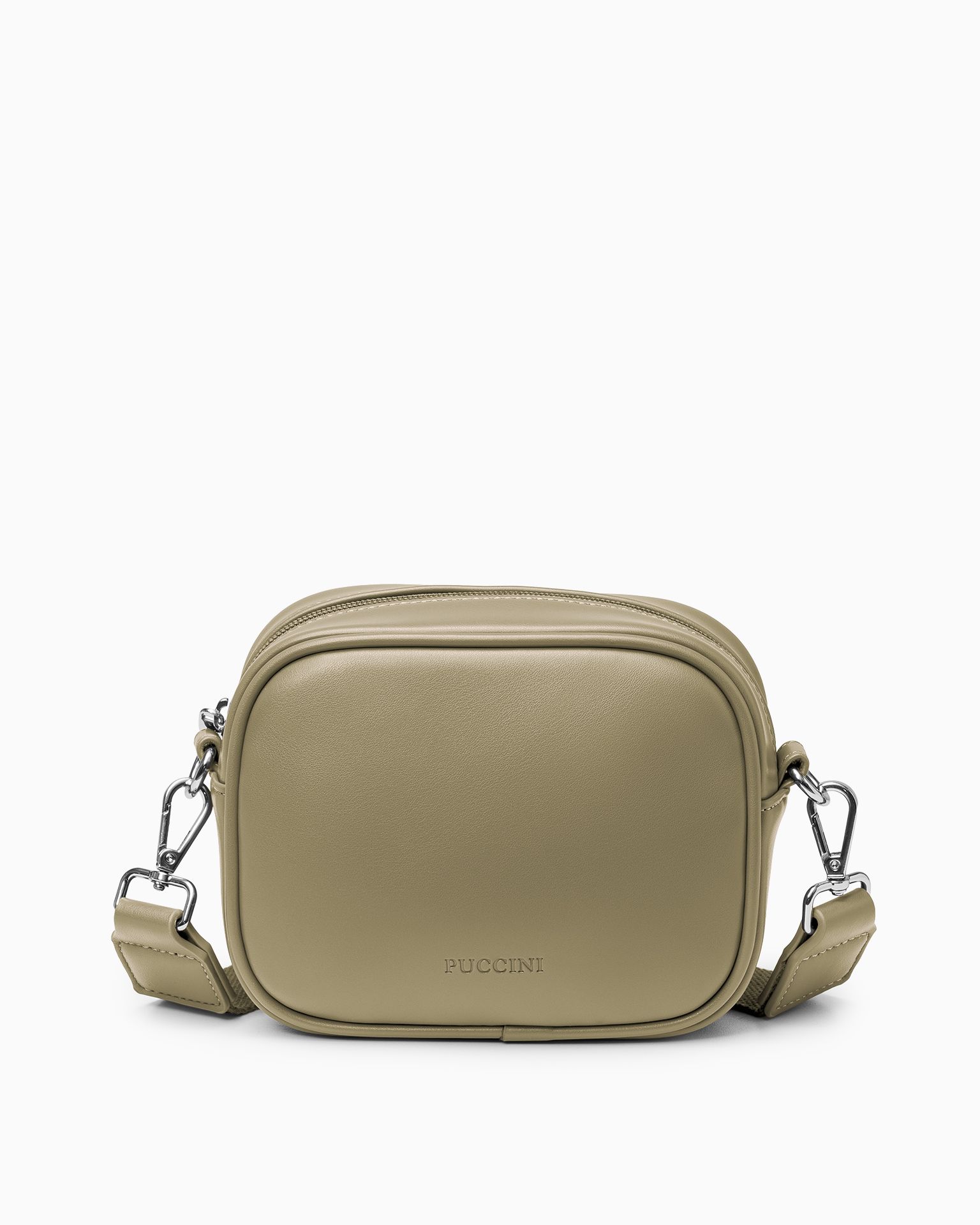 Torebka damska crossbody mała zielona