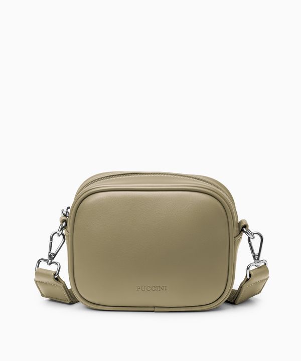 Torebka damska crossbody mała zielona
