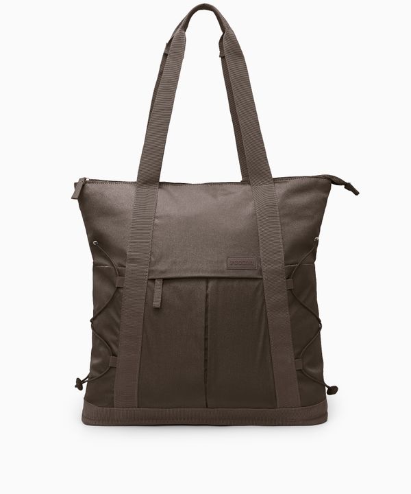 Torba z funkcją plecaka 2w1 brązowa