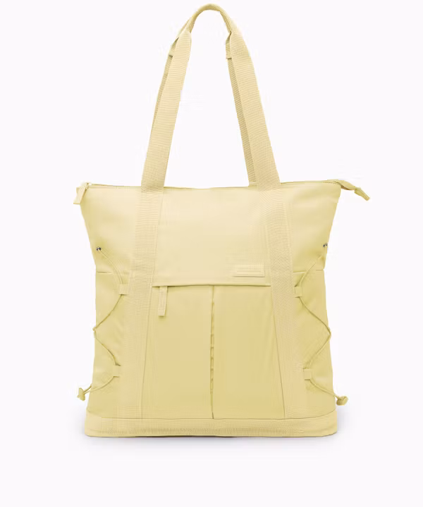 Torba z funkcją plecaka 2w1 żółta