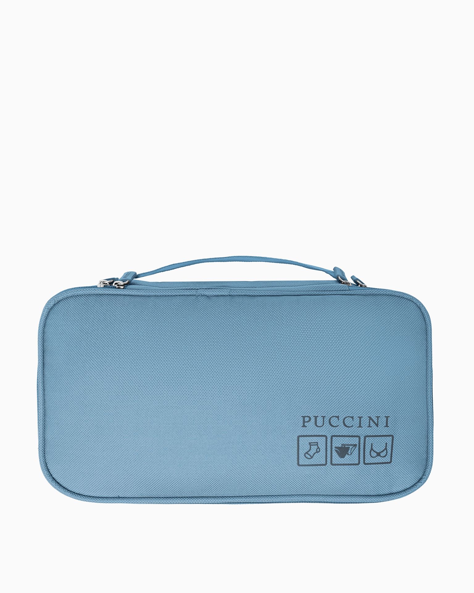 Organizer na bieliznę niebieski