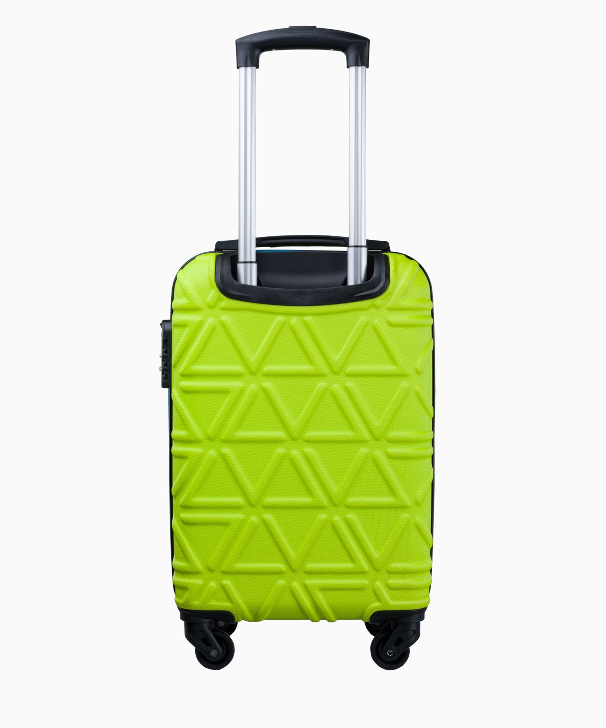 pimlico×dox コラボフルスーツ ライムグリーン・ブラウン 2点セット Kabinowa limonkowa walizka z kontrastowym wykończeniem - Sklep Puccini