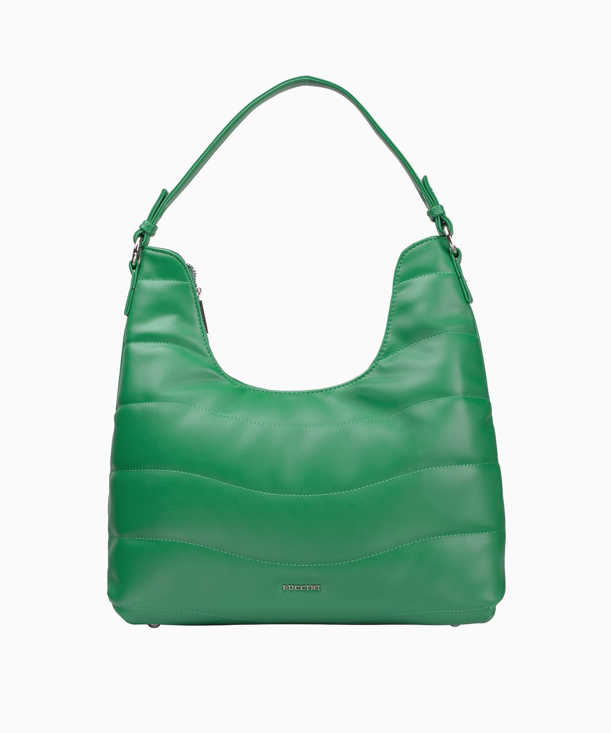 Miękka torebka zielona