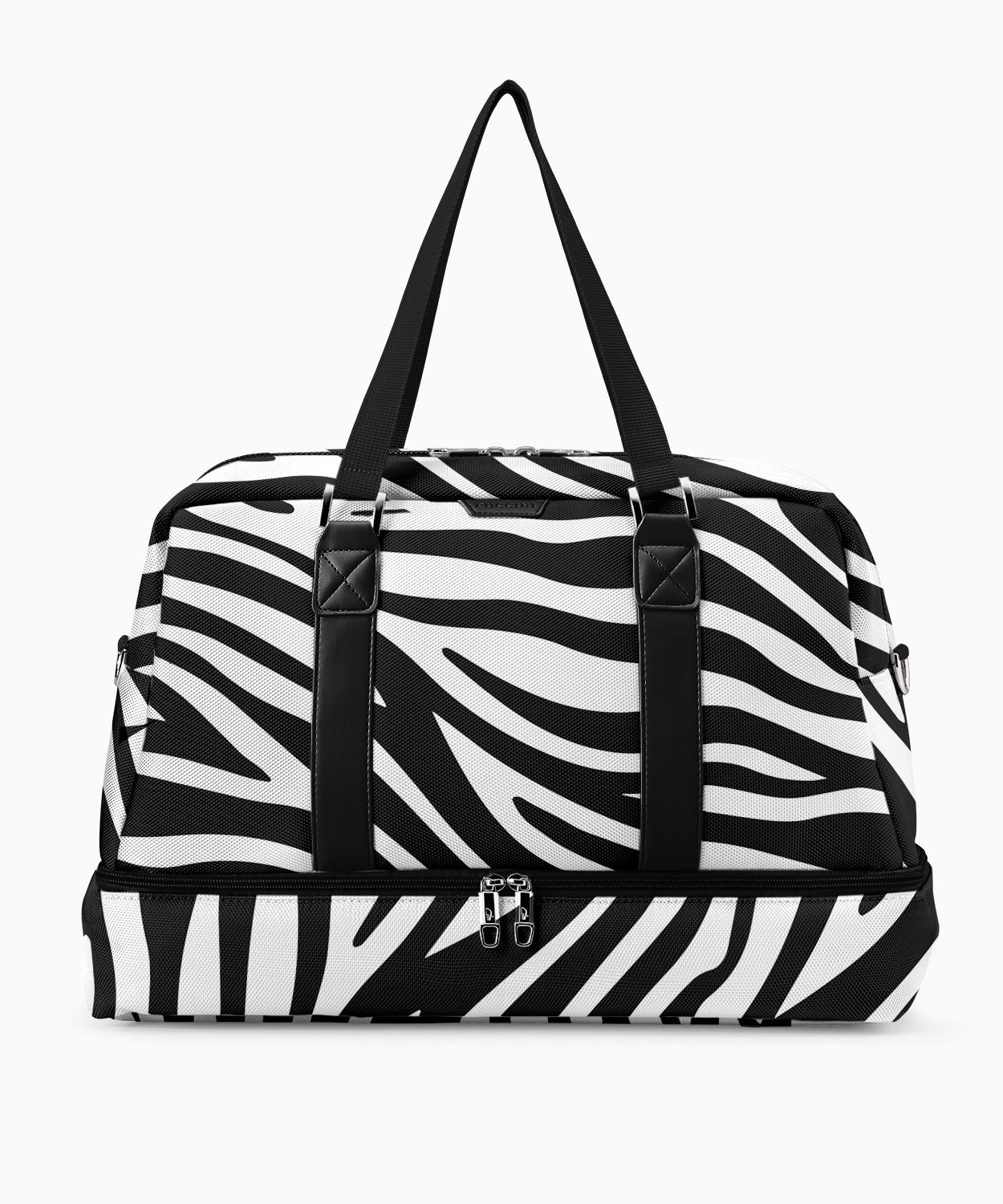Duża Torba weekendowa Philadelphia Collection - print zebra