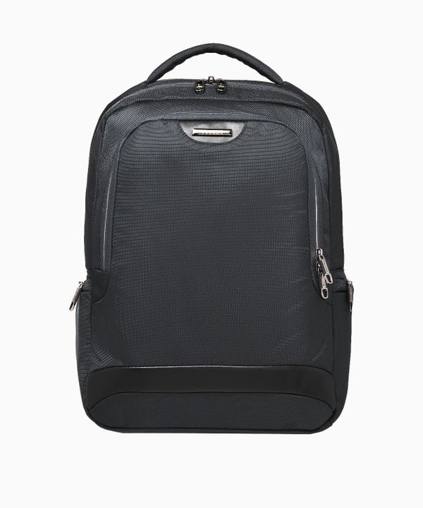 Miejski plecak czarny z kieszenią na laptopa 15 cali