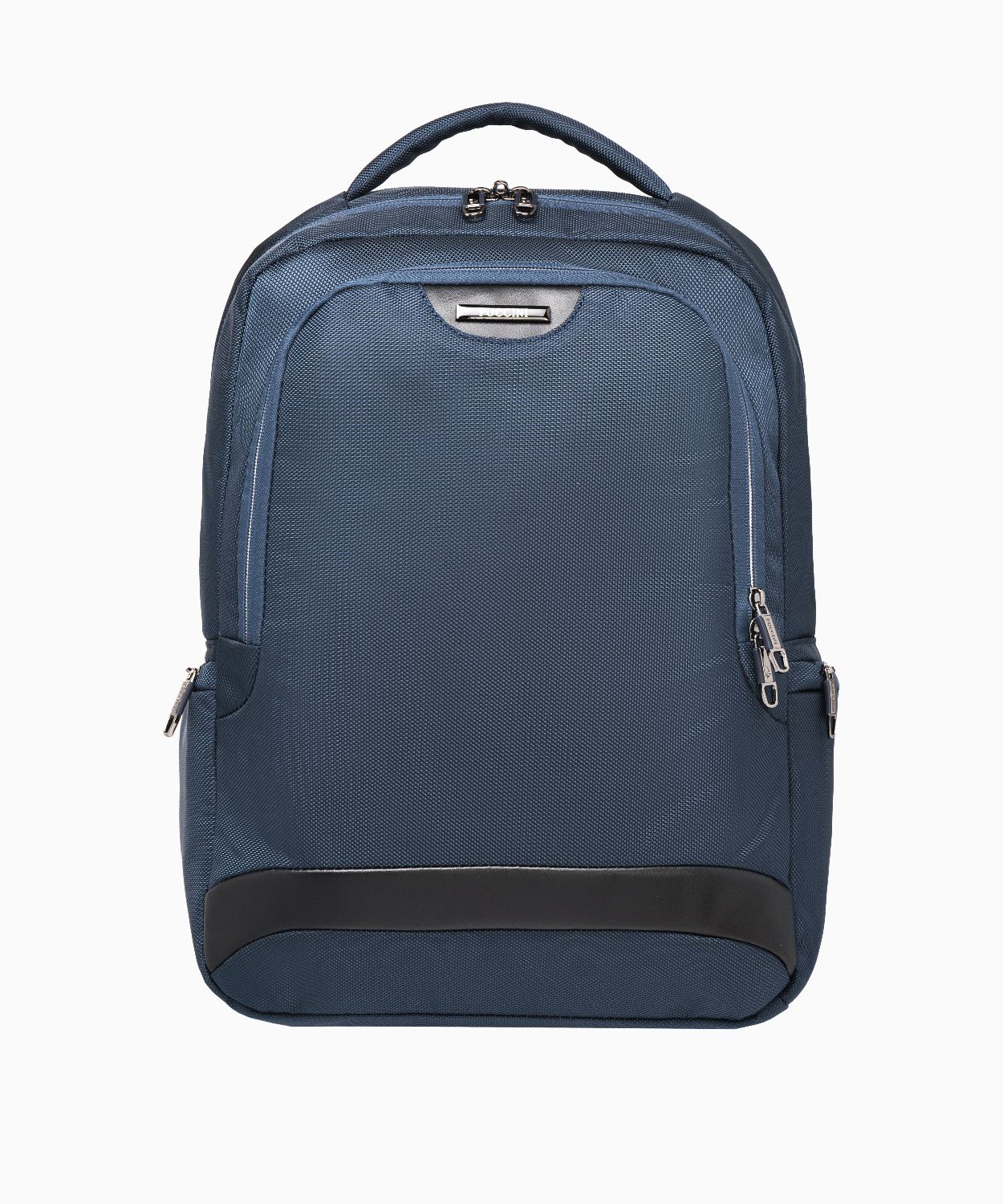 Miejski plecak granatowy z kieszenią na laptopa 15 cali