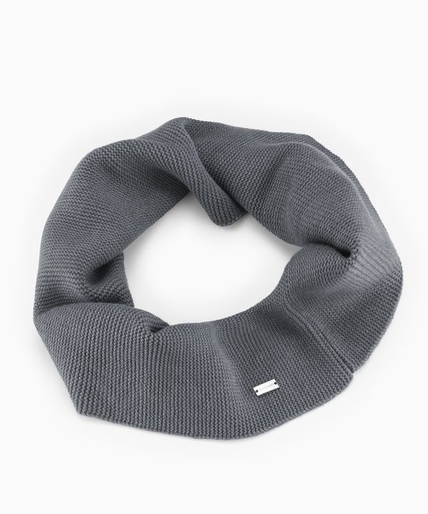 Szalik komin szary oversize