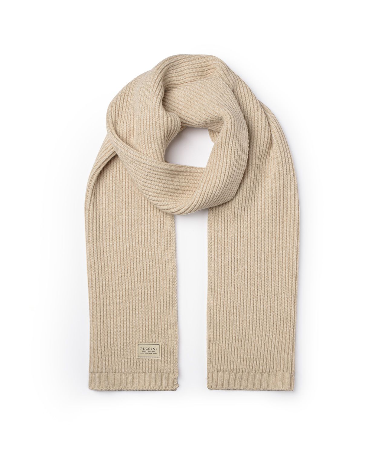 Damski szalik beżowy