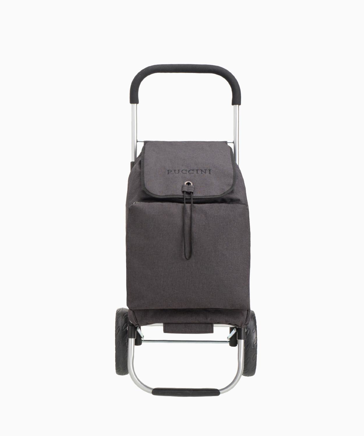 Wózek na zakupy z kieszenią termiczną czarny