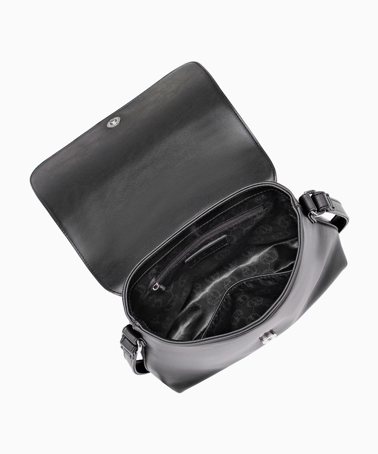 バッグ BOZZ Torebka damska crossbody z ekologicznego zamszu zielona