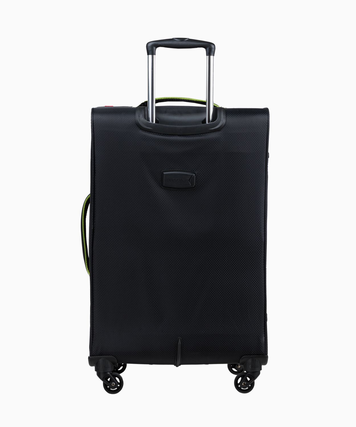 Średnia czarna walizka miękka