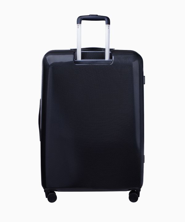 Duża czarna walizka z policarbonu