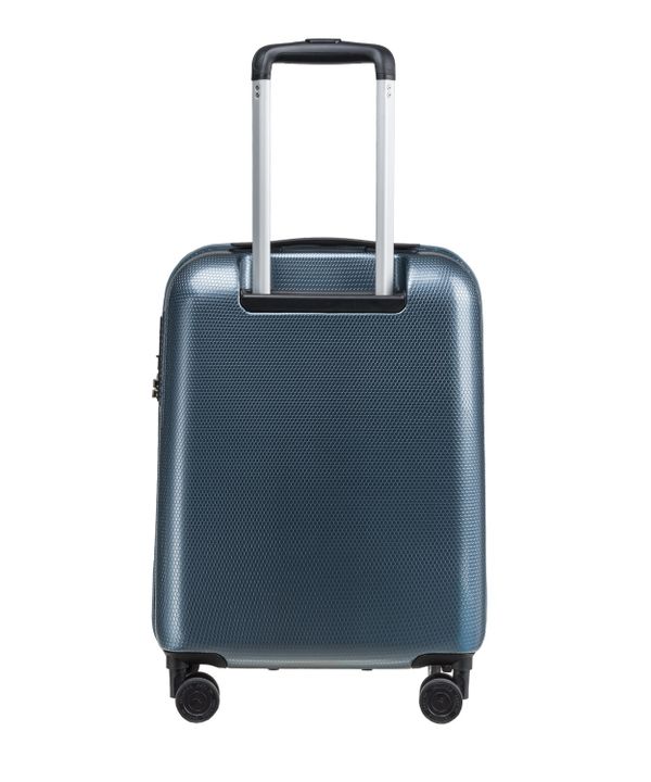 Kabinowa niebieska walizka z policarbonu