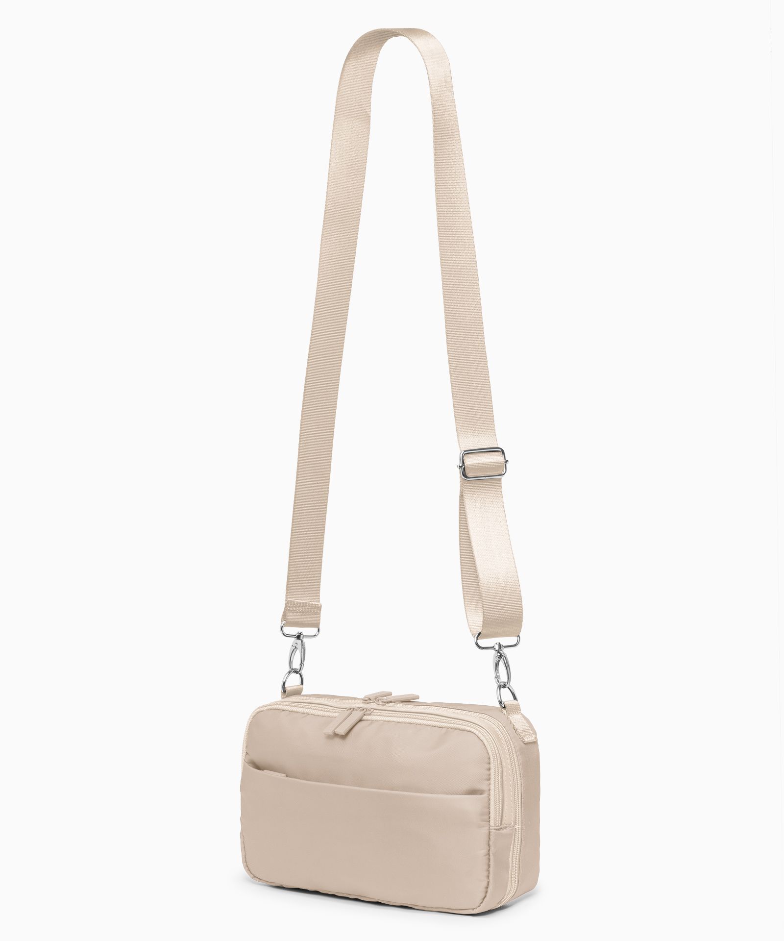 Plecak z torebką 2w1 beżowy