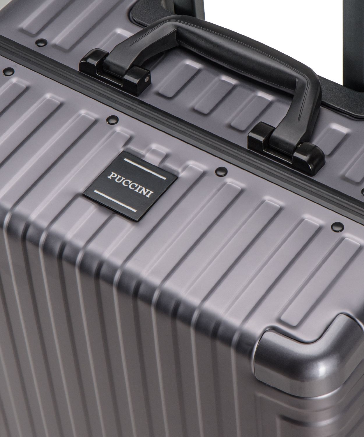 Walizka Aluminiowa Kabinowa Na Kółkach Gunmetal