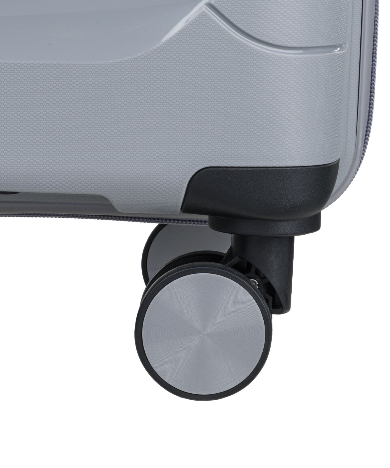 Średnia walizka z polipropylenu szara - Sklep Puccini