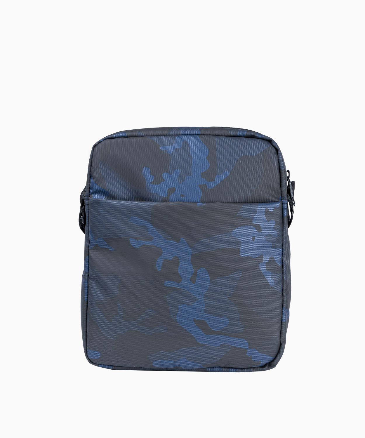 Granatowa torba męska we wzór camo