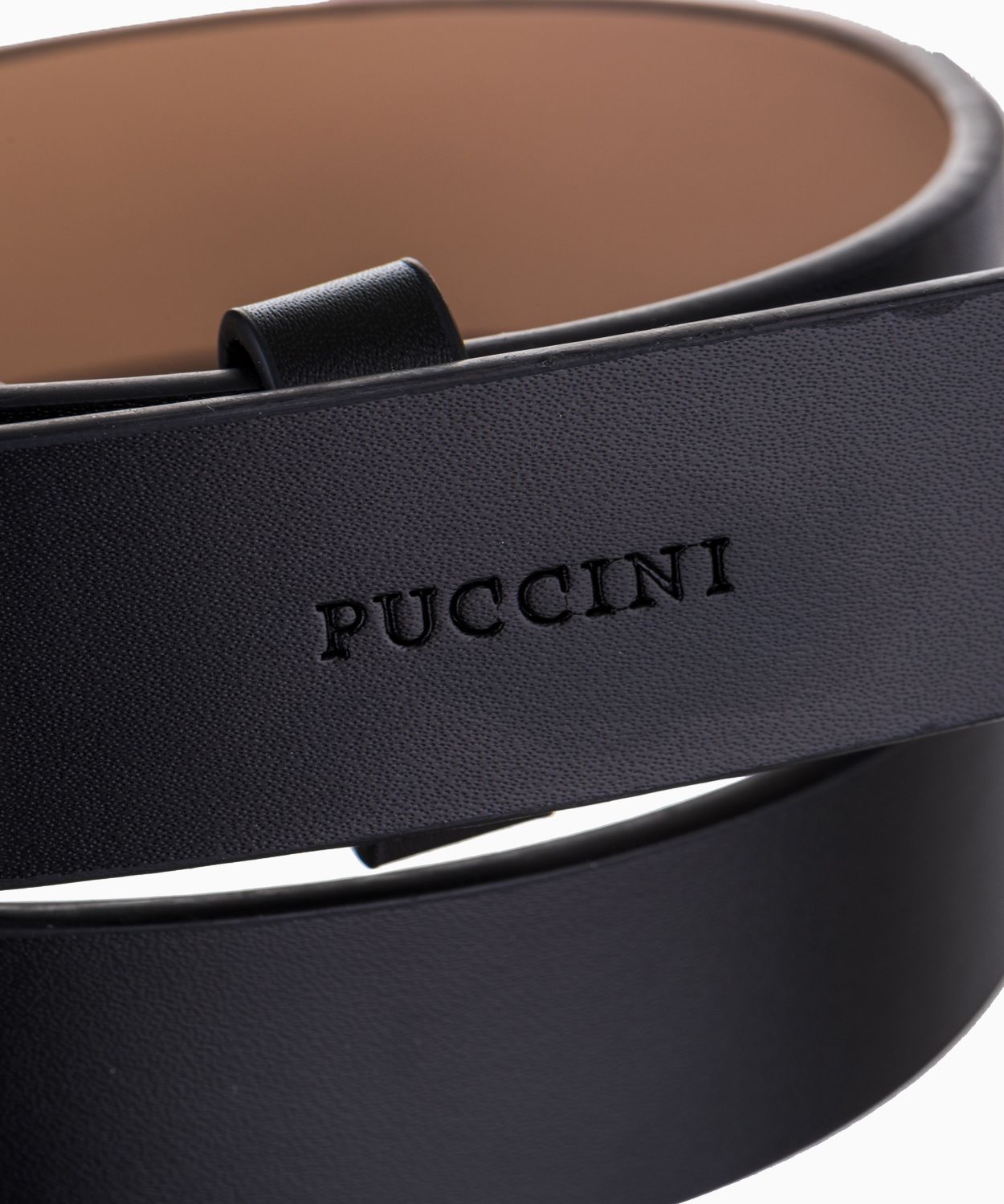 Klasyczny czarny pasek damski ze skóry naturalnej rozmiar s