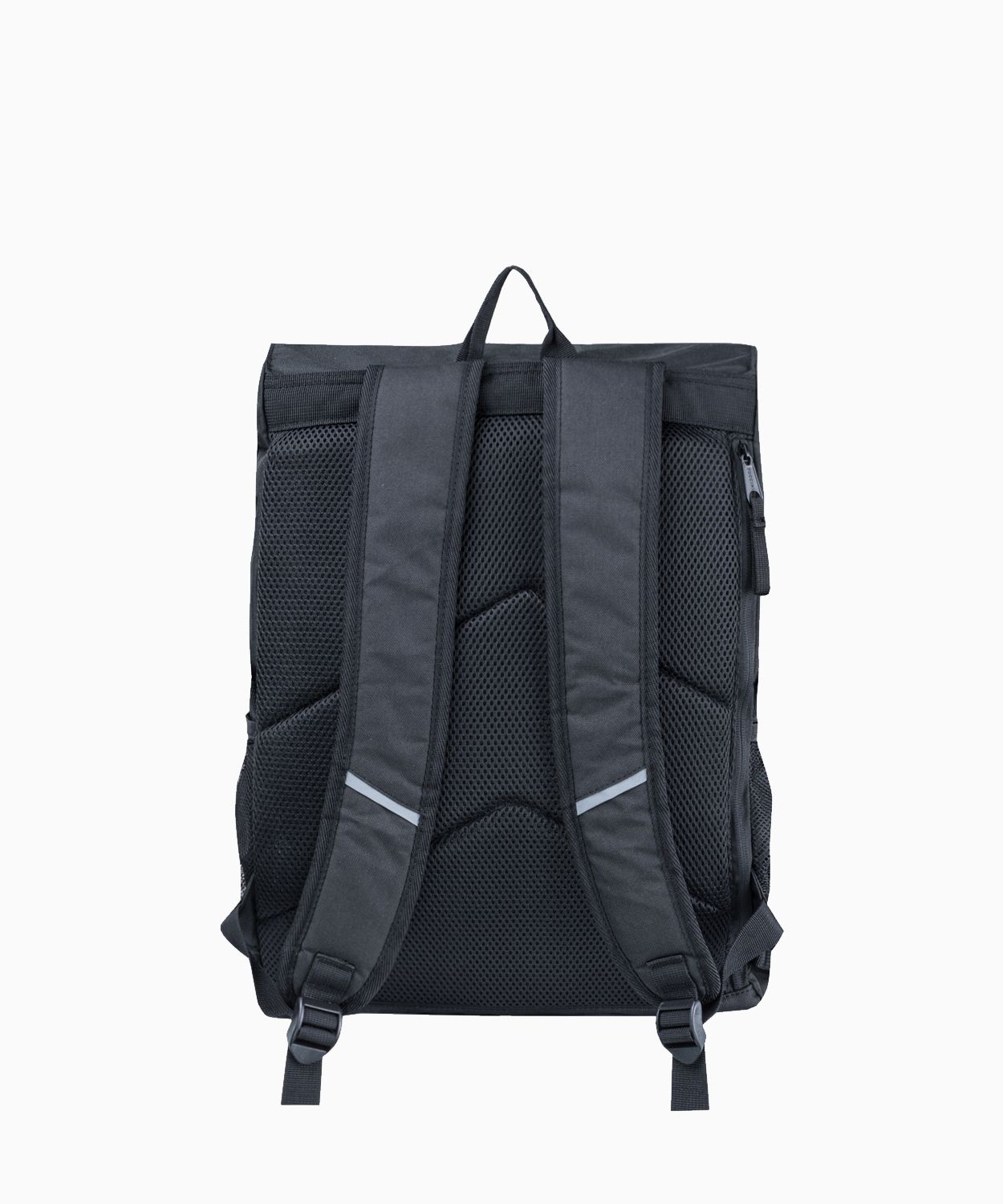 Duży antracytowy plecak z kieszeniami