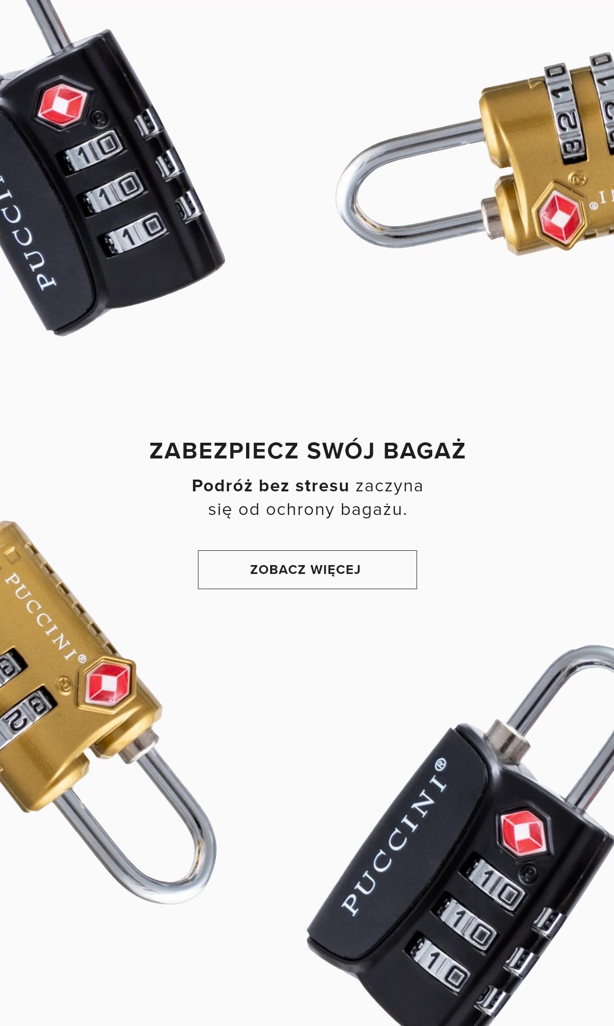 Akcesoria podróżne - Zabezpiecz swój bagaż