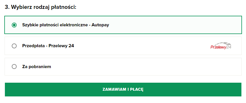 Jak kupować na Puccini.pl - formy płatności