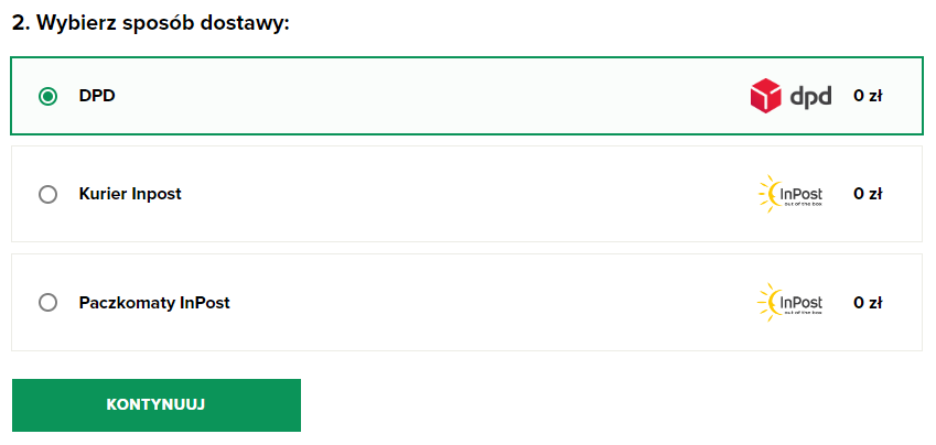 Jak kupować na Puccini.pl - sposób dostawy